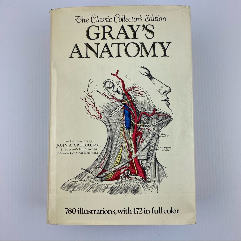 Gray's Anatomy Hardcover The Classic Collector's Edition Colour Vintage 1977